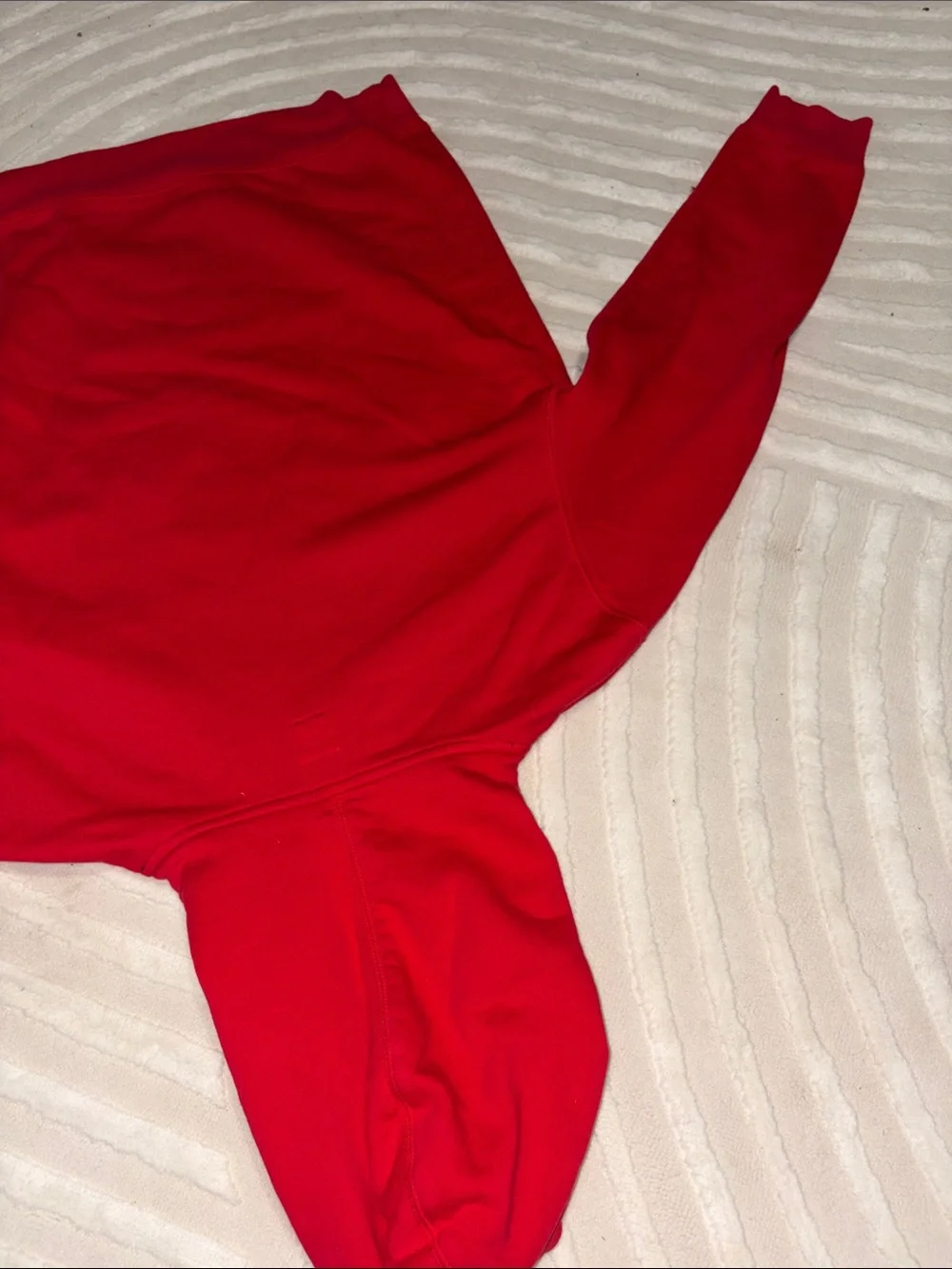 GAP Red Pullover Hoodie with Navy White Logo